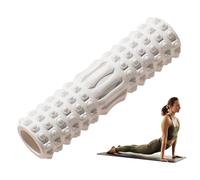 Rouleau de massage en mousse EVA de 30 cm - Rouleau de yoga à densité moyenne pour la relaxation des tissus profonds, la récupération musculaire et la libération des fascias | Rouleau d'étirement du