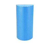 Rouleau de Massage EVA, colonne Yoga, avec Points déclenchement, rouleau d'exercice en mousse semi-circulaire, 30cm, 2 pièces, for et Fitness pour Auto-Massage(Blue)