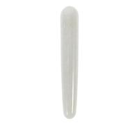 Rouleau de Massage Facial au Design Exquis en Jade, Outil de Soin du Visage | Finition Soignée, Format Facile à Appliquer, Usage en Voyage ou Lors D’écoute Musicale