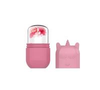 Rouleau de Massage Facial Portable en Silicone Glacé, Bac à Glaçons Licorne pour Rafraîchir le Visage, Moule Réutilisable, Outil de Soin de la Peau pour Réduire les Pores, Anti-Rides
