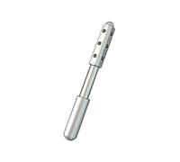 Rouleau de massage facial Uplift, sculpteur de beauté, pour le raffermissement et les soins de la peau, adapté aux hommes et aux femmes (12 Germanium Argent)