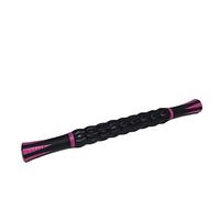 Rouleau de massage musculaire - Blaster pour soulager la douleur myofasciale, drainage lymphatique et sculpture du corps, thérapie physique et récupération - Violet noir - 45 cm