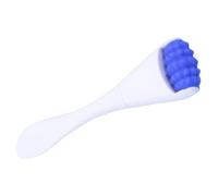 Rouleau de Massage Oculaire Portable pour Crème Yeux, Bleu | Silicone et ABS, Design à Roulettes, pour Zone des Yeux, Matins Revigorants, Peaux Fatiguées