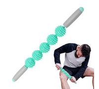 Rouleau de massage - Outil de massage du corps, bâton de thérapie des tissus profonds | Rouleau de récupération texturé hérisson et post-entraînement, soulagement des muscles et masseur de fitness