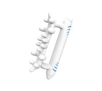 Rouleau de massage portable pour une relaxation musculaire profonde avec poignée ergonomique pour une utilisation complète du corps, équipement de récupération