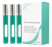 Rouleau de massage pour améliorer la vision, rouleau de massage pour améliorer la clarté visuelle, améliorer la vision naturelle, soulager la fatigue oculaire, la fatigue et l'inconfort (3 pièces)