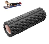 Rouleau de massage pour fascia, dos et colonne vertébrale, soulager les tensions musculaires, pour le dos, les jambes (30 x 10 cm)