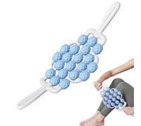 Rouleau de massage pour jambes - Rouleaux de jambes pour coureurs - Équipement réglable de massage durable pour cuisse, mollet, bras, corps, entraînement, yoga