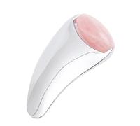 Rouleau de massage pour le visage - En de zinc - Appareil de massage polyvalent pour le visage et le cou - Outils de beauté réutilisables en métal pour pommettes et cou autour des yeux