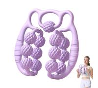 Rouleau de massage pour les jambes, Rouleaux de jambe de muscle,Masseur de jambe avec anneau de rouleau de cuisse - Masseur de tissu profond, Rouleau musculaire antidérapant, Rouleau manuel pour gam