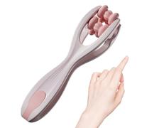 Rouleau de massage pour les mains - Masseur manuel à double rouleau | Masseur ergonomique à roulement pour soulager les douleurs des paumes, des poignets et des mains, appareil portable de thérapie po