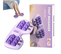 Rouleau De Massage Pour Les Pieds, Double Thérapie D'acupression Pour Les Pieds, Double Rouleau De Massage Pour L-es P-ieds Pour Soulager La Douleur Causée Par La Fasciite Plantaire Et Améliorer