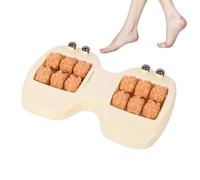 Rouleau De Massage Pour Les Pieds - Outil De Massage Double Portable | Rouleau Pour Le Talon Avec Des Billes Magnétiques,Pour Soins De La Voûte Plantaire, Relaxation, Voyage, Travail, Quotidien