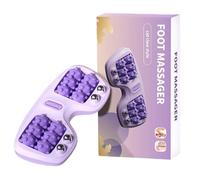 Rouleau De Massage Pour Pieds | Masseur de Réflexologie Plantaire | Rouleau Portable Anti-Pression pour Maison Salle de Sport Yoga Voyage Pied Dos Hanche Jambe pour