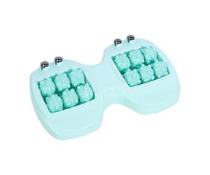 Rouleau de massage pour pieds - Outil de massage double portable | Rouleau de talon avec perles magnétiques, pour soins musculaires de la voûte plantaire, relaxation, voyage