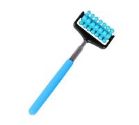 Rouleau de massage télescopique - Bâton de rouleau musculaire | Outil de massage télescopique avancé | Réduction du bruit | Rouleau de muscles du dos à long terme | Rouleau à gratter pour homme et