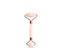 Rouleau de Massage Visage JYLOR en Pierre Semi-Précieuse Quartz Rose 100% Naturelle - Lisse, Décongestionne et Illumine la Peau
