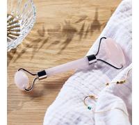 Rouleau de massage visage quartz rose