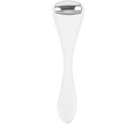 Rouleau de Massage Yeux, Visage et Cou en Acier Inoxydable Blanc | Poignée Facile à Saisir, Surface Lisse, Usage Bureau ou Pause Rapide, pour Femmes et Travailleurs