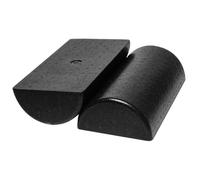 Rouleau de Massage Yoga Demi-cercle Epp Noir pour Équilibre | Soutien de Posture, Récupération Après Effort, pour Voûtes Plantaires et Nuque, Usage en Kinésithérapie