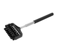 Rouleau de Masseur Arrière Télescopique Réglable Akozon - Outil de Soulagement Musculaire Rotatif à 360 ° pour le Dos, les Bras et la Tête (BLACK)