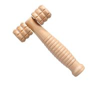 Rouleau de masseur en bois - Muscle manuel de main-d'œuvre Massager | Outil de massage avec des surfaces lisses pour le visage, le cou, le dos et les jambes