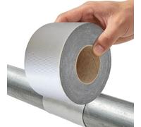 Rouleau De Mastic Butyle - 4 Pouces 33 Pieds, Ruban En Caoutchouc Butyle Imperméable Et Robuste, Bande Adhésive Flexible Et Étanche | Kit De Réparation D'étanchéité De Tuyau De Conduit De Trappe, Répa