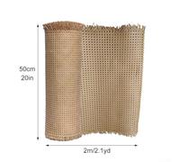Rouleau de matériau de vannerie en rotin pour réparation de chaises et de meubles, disponible en différentes tailles (N)