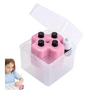 Rouleau de mathématiques 4 en 1 pour enfants, outil de pratique de multiplication et de division, tampon numérique aléatoire avec recharge d'encre pour salle de ole à domicile et utilisation