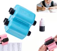 Rouleau de mathématiques 4 en 1, rouleau de tampon mathématique, outil de pratique de la division de la soustraction, outil d'entraînement numérique, tampons numériques aléatoires, pour salle de