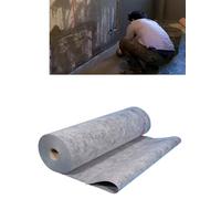 Rouleau de membrane d'étanchéité en polypropylène PE, feutre renforcé de polyester for l'étanchéité des toitures, des salles de bains et des fondations(L 180.4ftx400g)