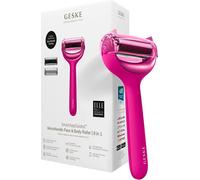 Rouleau de mésothérapie à aiguilles pour le visage et le corps 8W1 Geske avec application (Magenta)