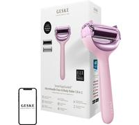 Geske Rouleau de Mésothérapie 8 En 1 Aiguilles Pour Le Visage Et Le Corps Avec Application (Rose)