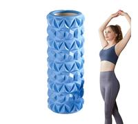 Rouleau de mousse pour le yoga, mousse de tissu profond structuré en mousse | Libération de points de déclenchement myofascia, améliore la régénération musculaire dans les jambes et les pauvres
