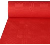 Nappe damassée, (l)1,0 x (L)50 m, rouge