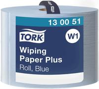 Rouleau de nettoyage multi-usage TORK 2 couches bleu 510 m