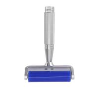 Rouleau de Nettoyage Statique, Outil de Rouleau Manuel en Silicone, Rouleau de Dépoussiérage avec Poignée en Alliage D'aluminium, Outil de Nettoyage Statique (4 pouces 20W)