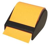 Rouleau de notes adhésives en dévidoir, orange
