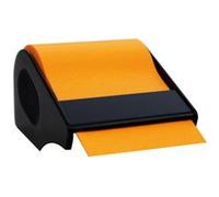 Rouleau de notes adhésives en dévidoir, orange
