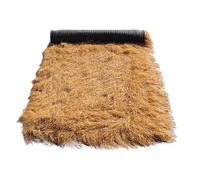 Rouleau De Paille Mexicaine Artificielle,Toit D'herbe De Chaume Synthétique,Décoration De Toit De Chaume Ignifuge,Décoration De Fête Et De Bar Hawaïen,Terrasse De Clôture De (Size:1.6x32.8ft(0.5x10m))