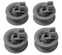 Rouleau de panier for lave-vaisselle, 4 pièces, Compatible avec Bosch, Compatible avec Siemens, accessoires de rouleau de roue de lave-vaisselle 611666