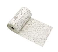 Rouleau de pansements pour moulage du ventre de bébé et projet artistique, utilisation polyvalente dans les travaux manuels, bandes de tissu blanches