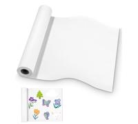 Rouleau de Papier à Dessin Blanc, Rouleau papier dessin 44 cm x 15 m pour enfants, Papier à Dessin pour Tableau D'affichage, 70 g/m² pour Chevalet Peinture, Artistes, Croquis et Projet Craft