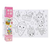Rouleau de papier à dessin pour enfants Graffiti Scroll Inspire la créativité Rouleau de coloriage pour enfants Fournitures d'art pour enfants Grande taille Papier de coloriage Graffiti Scroll