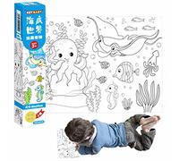 Rouleau de papier à dessin,Rouleau de papier à peindre pour enfants | Rouleau de dessin et de peinture pour enfants Tableau mural Affiches à colorier Rouleau de papier Cadeaux de Noël pour