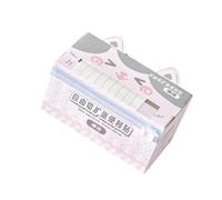 Rouleau de papier à notes adhésif avec, Peach buttermilk hor | Cutter pour carnet de notes, planificateur, journal