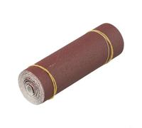 Rouleau de papier abrasif 10 cm x 100 cm, grain 80 à 800, déchirable à la main, pour ponceuse orbitale, anti-encrassement, feuilles abrasives imperméables pour métal, bois, polissage automatique
