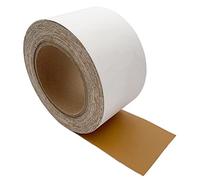 Rouleau de papier abrasif auto-adhésif grain 400, 7,5 cm x 20 m, rouleau de papier abrasif PSA en oxyde d'aluminium, tissu émeri pour meubles en bois, métal, polissage et travail du bois