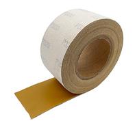 Rouleau de papier abrasif auto-agrippant, 7,6 cm x 18,1 m en oxyde d'aluminium auto-agrippant, dos en tissu émeri pour finition de meubles en bois, ponçage, polissage et travail du bois (320 Grit)