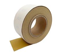 Rouleau de papier abrasif auto-agrippant, 7,6 cm x 18,1 m en oxyde d'aluminium auto-agrippant, dos en tissu émeri pour finition de meubles en bois, ponçage, polissage et travail du bois (220 Grit)